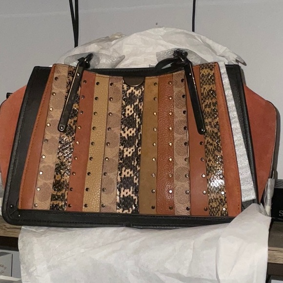 NWT Coach Dreamer with Patchwork Detail - Picture 7 of 15